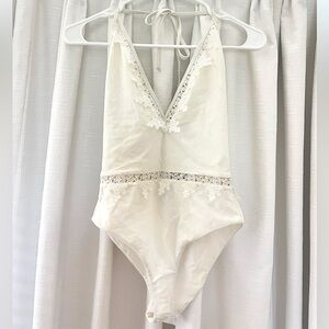 Tularosa lace detail one piece